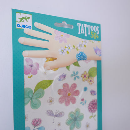 Fair Flowers Temporary Tattoos