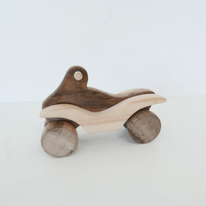 Wooden Motorbike