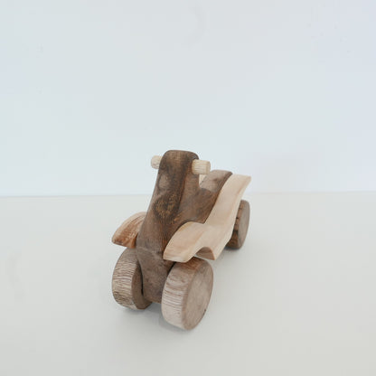 Wooden Motorbike