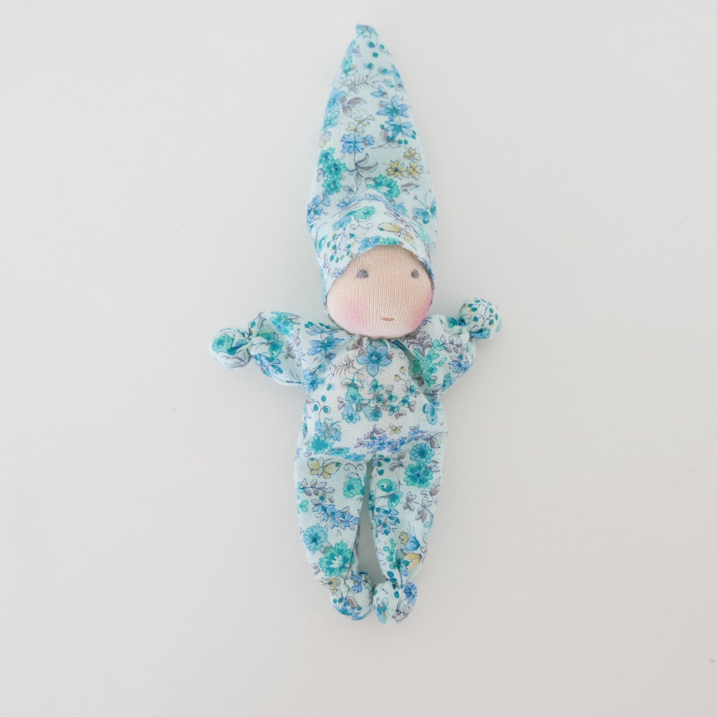 Poppet Doll - Damask Blue