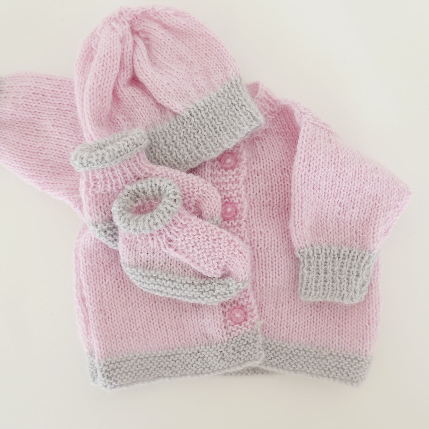 Knitwear Set in Rosebud