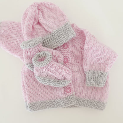 Knitwear Set in Rosebud