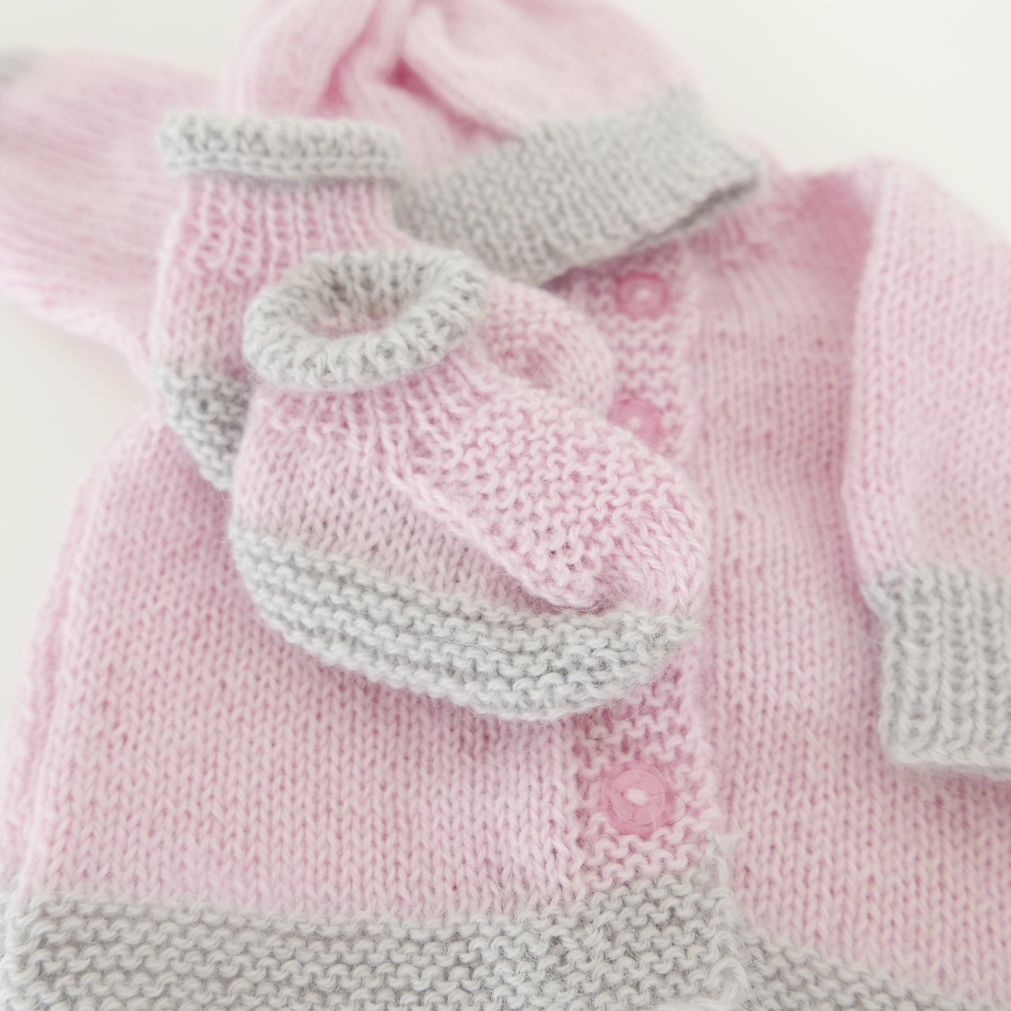 Knitwear Set in Rosebud
