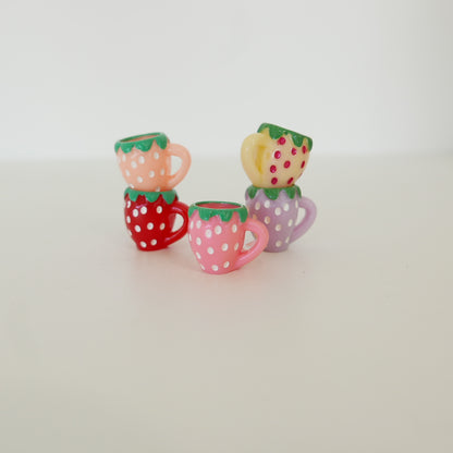 Strawberry Tea Cups