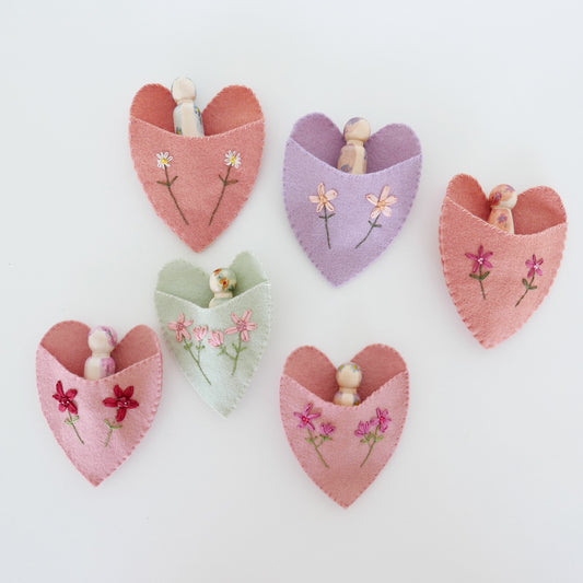 Fairies in Sweetheart Beds