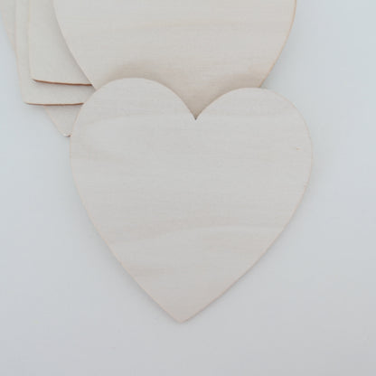 Wooden Heart Blank