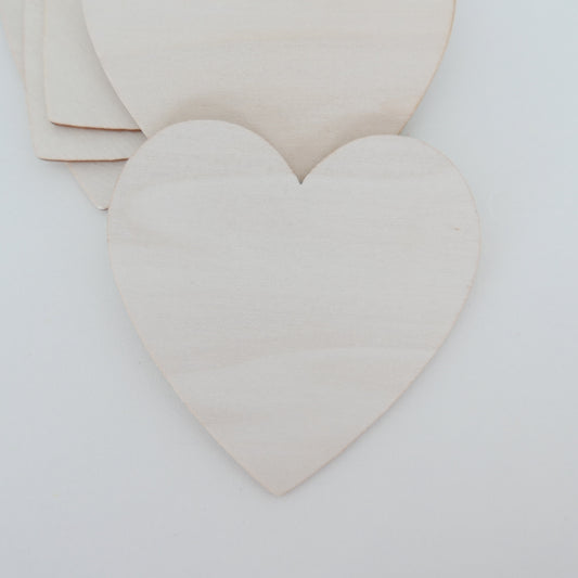 Wooden Heart Blank