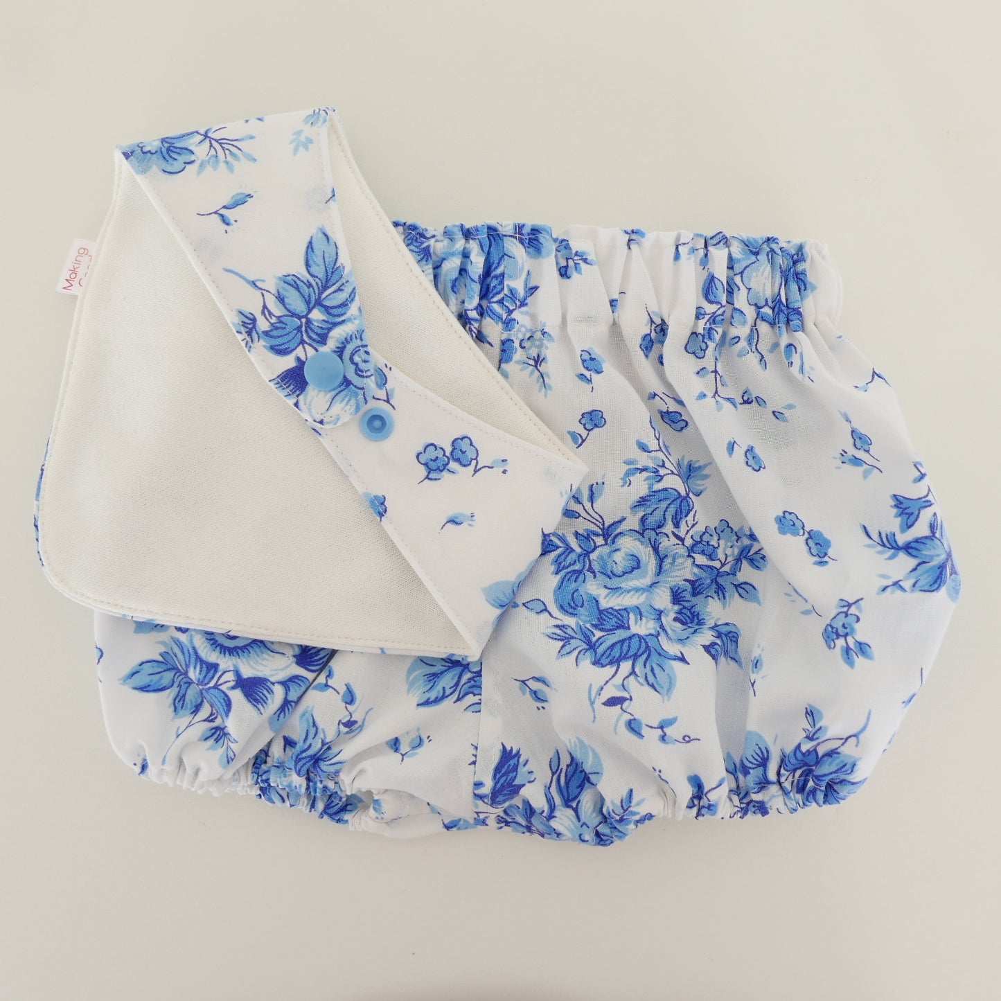 Making Good - Bloomer and Bib Set in Willow Blue