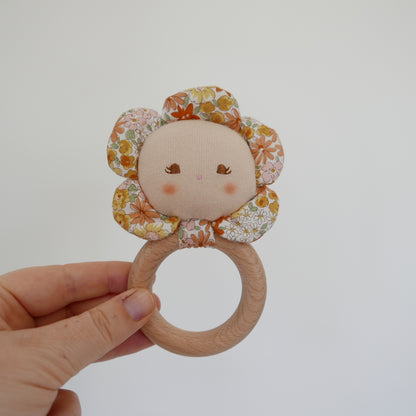 Marigold Teething Rattle