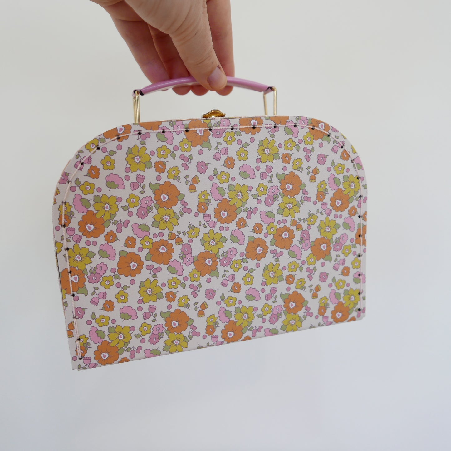 Suitcase Set in Liberty Pink