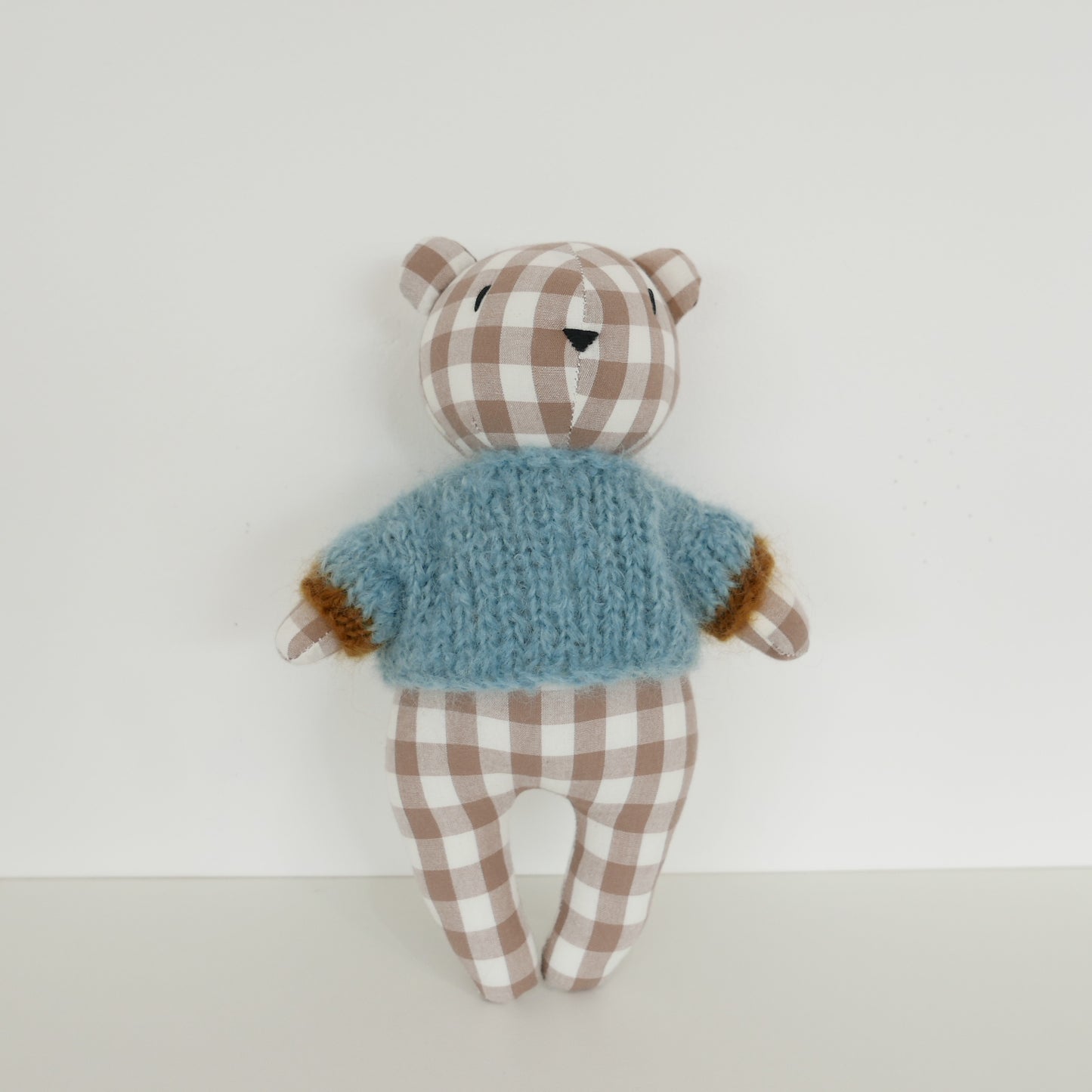 Sweet Bear - Gingham + Blue