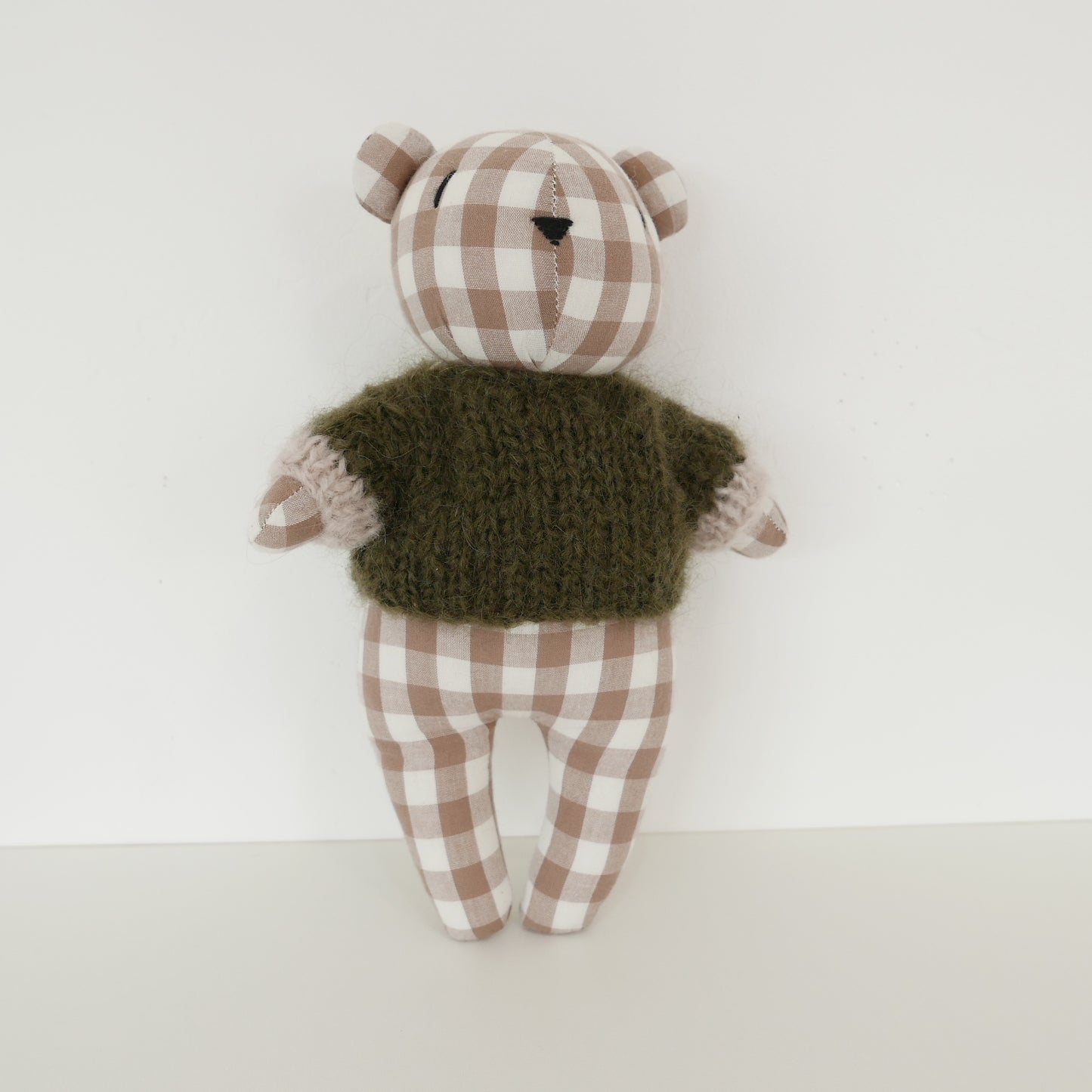 Sweet Bear - Gingham + Olive