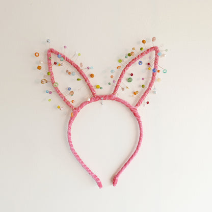 Gala Beaded Bunny Ears