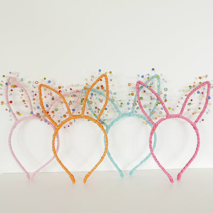 Gala Beaded Bunny Ears