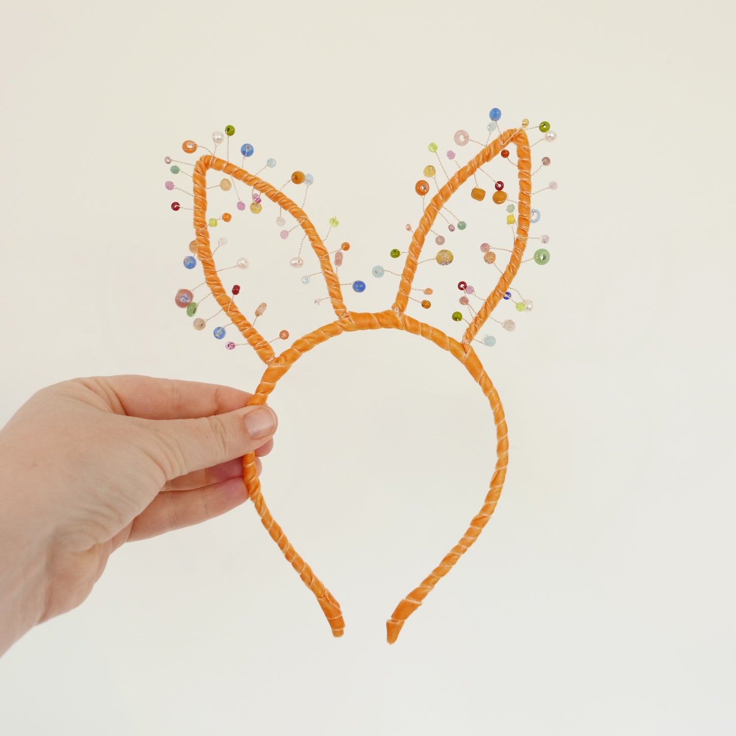 Gala Beaded Bunny Ears