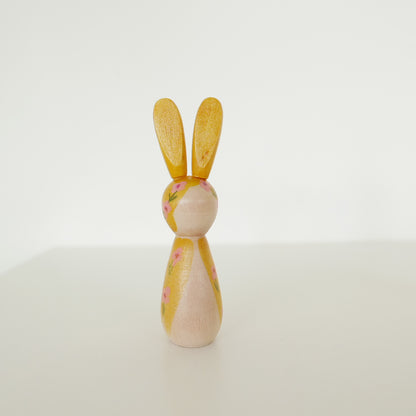 Hand Painted Rabbits - Orange + Yellows