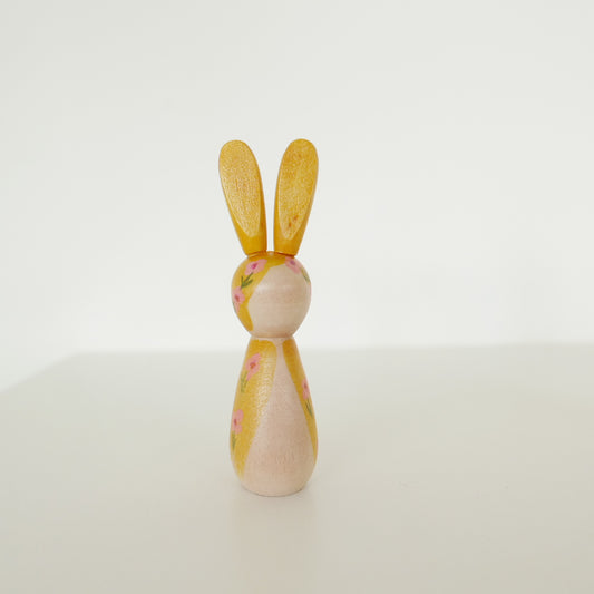 Hand Painted Rabbits - Orange + Yellows