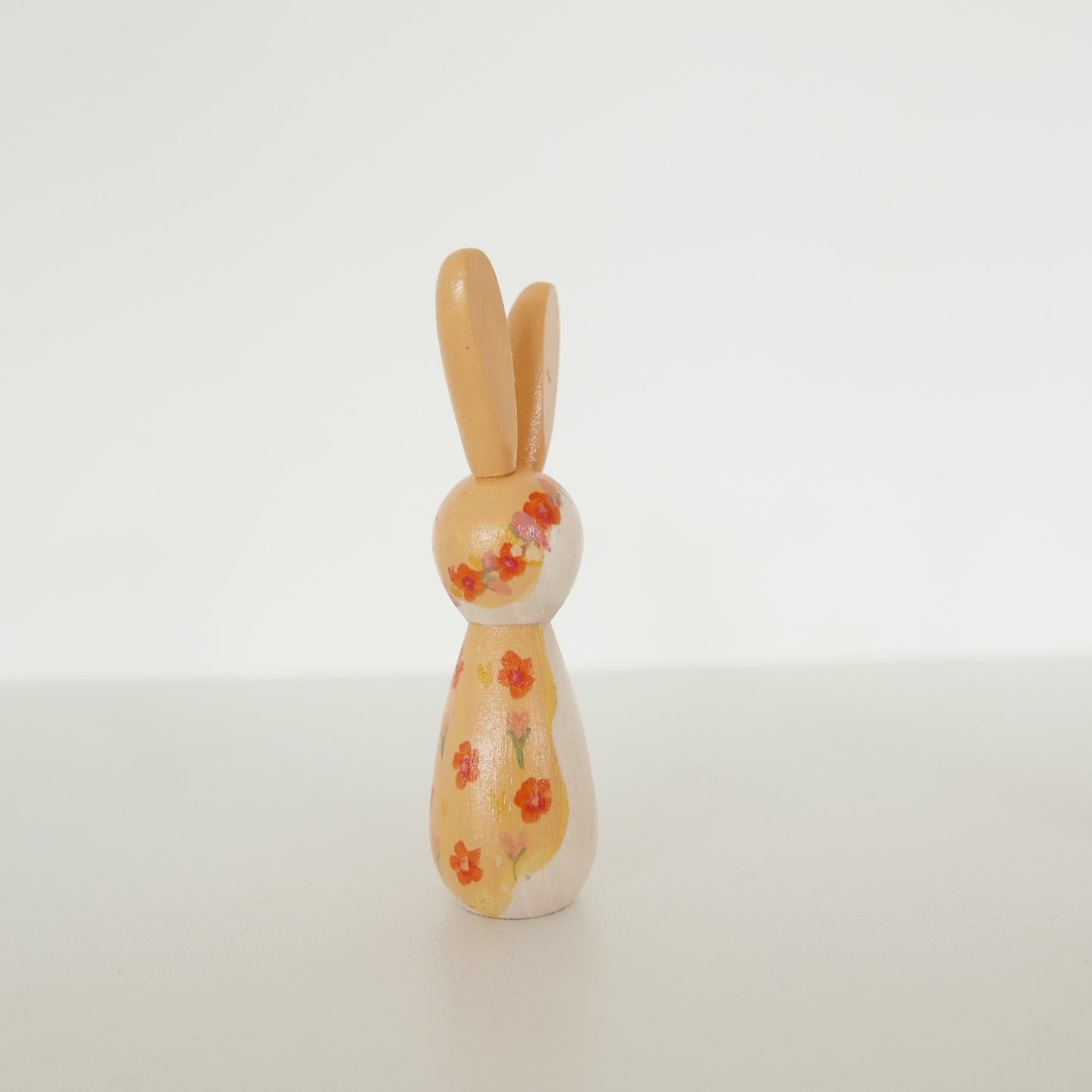 Hand Painted Rabbits - Orange + Yellows