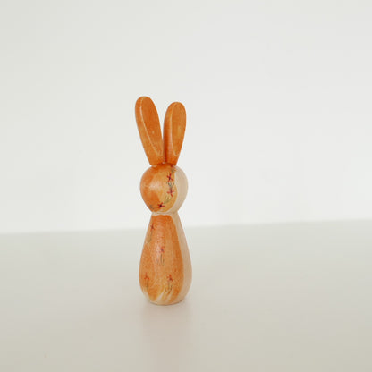 Hand Painted Rabbits - Orange + Yellows