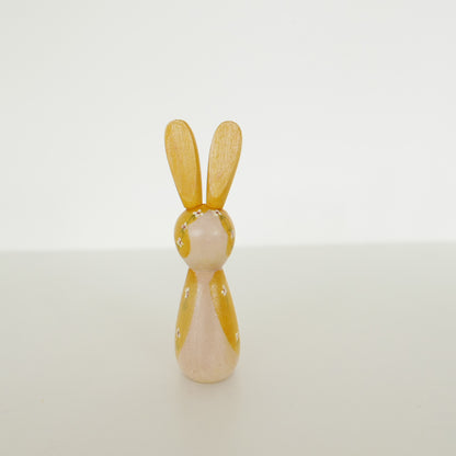 Hand Painted Rabbits - Orange + Yellows