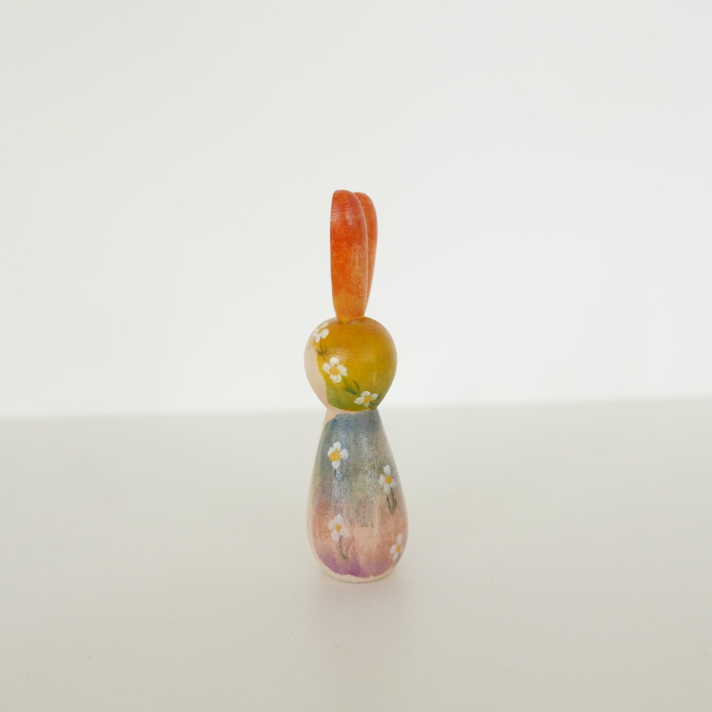 Hand Painted Rabbits - Orange + Yellows