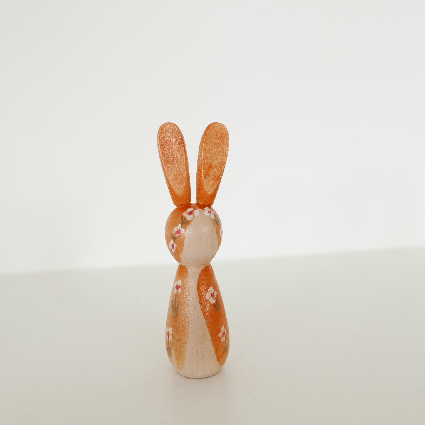 Hand Painted Rabbits - Orange + Yellows