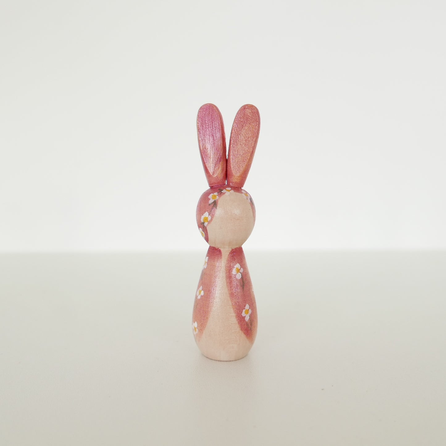 Hand Painted Rabbits - Pinks + Purples