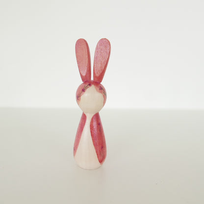 Hand Painted Rabbits - Pinks + Purples