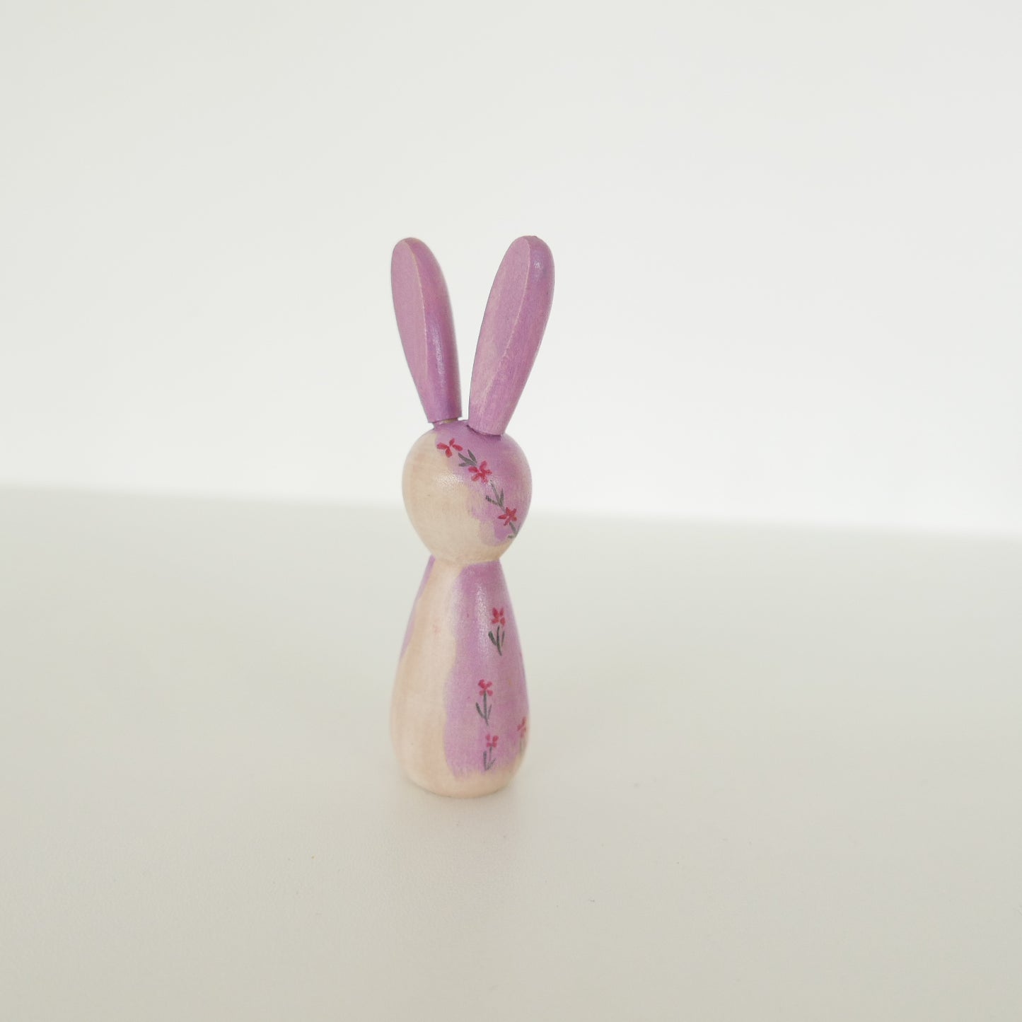 Hand Painted Rabbits - Pinks + Purples