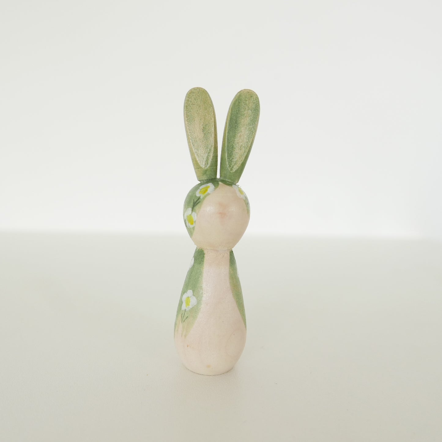 Hand Painted Rabbits - Blues + Greens