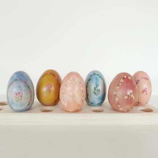 Hand Painted Easter Eggs - Wreaths
