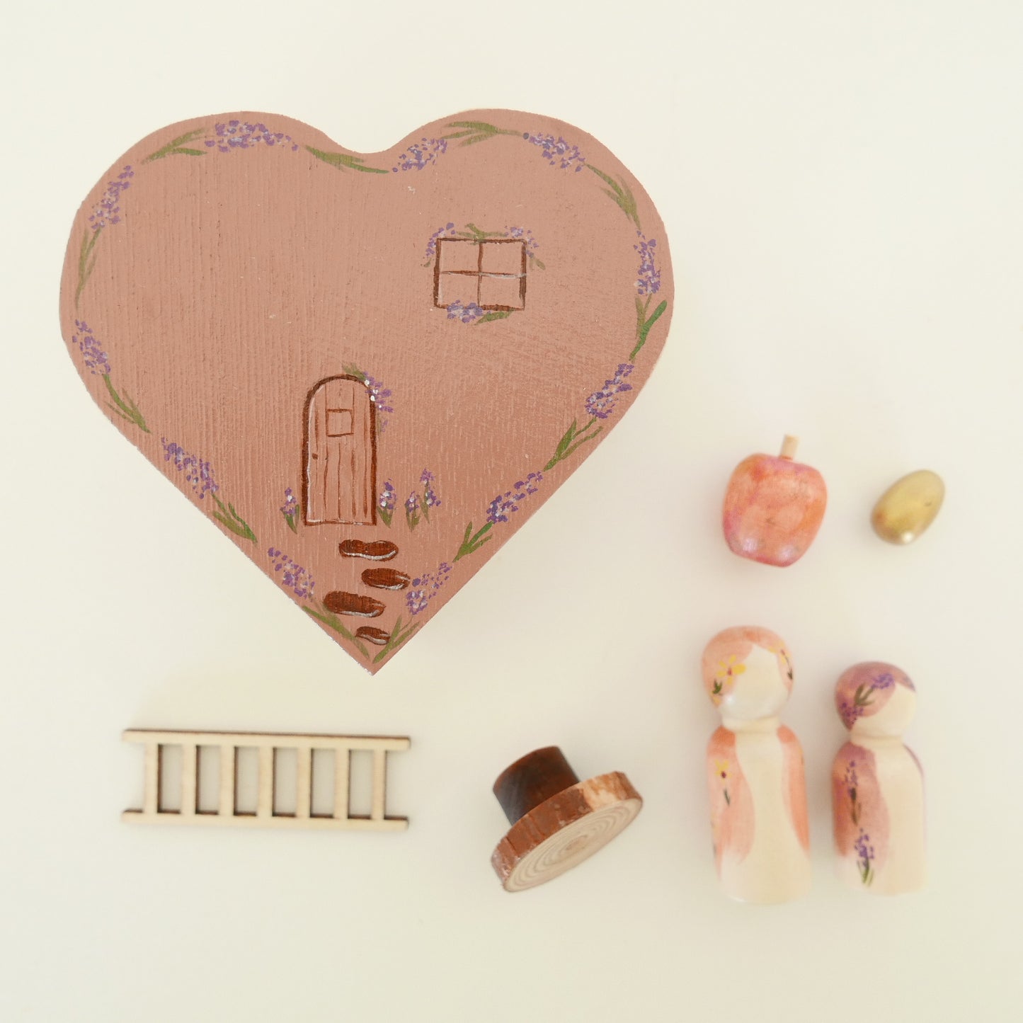 Travelling Heart Cottage - Rose
