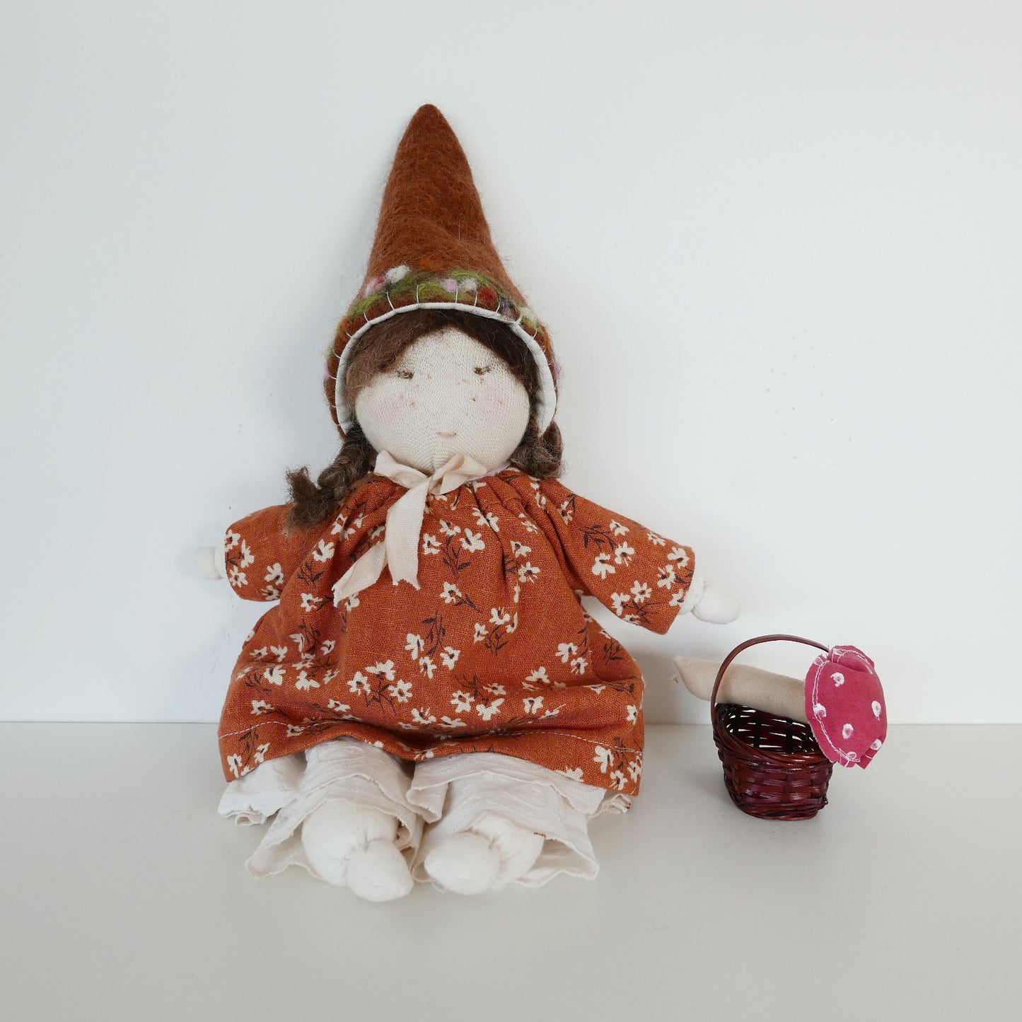 Handmade Waldorf Doll - Autumn
