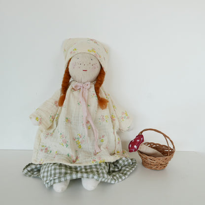 Handmade Waldorf Doll - Spring