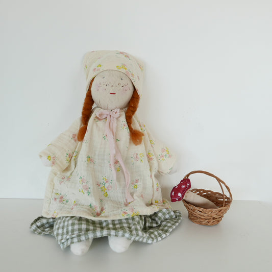 Handmade Waldorf Doll - Spring