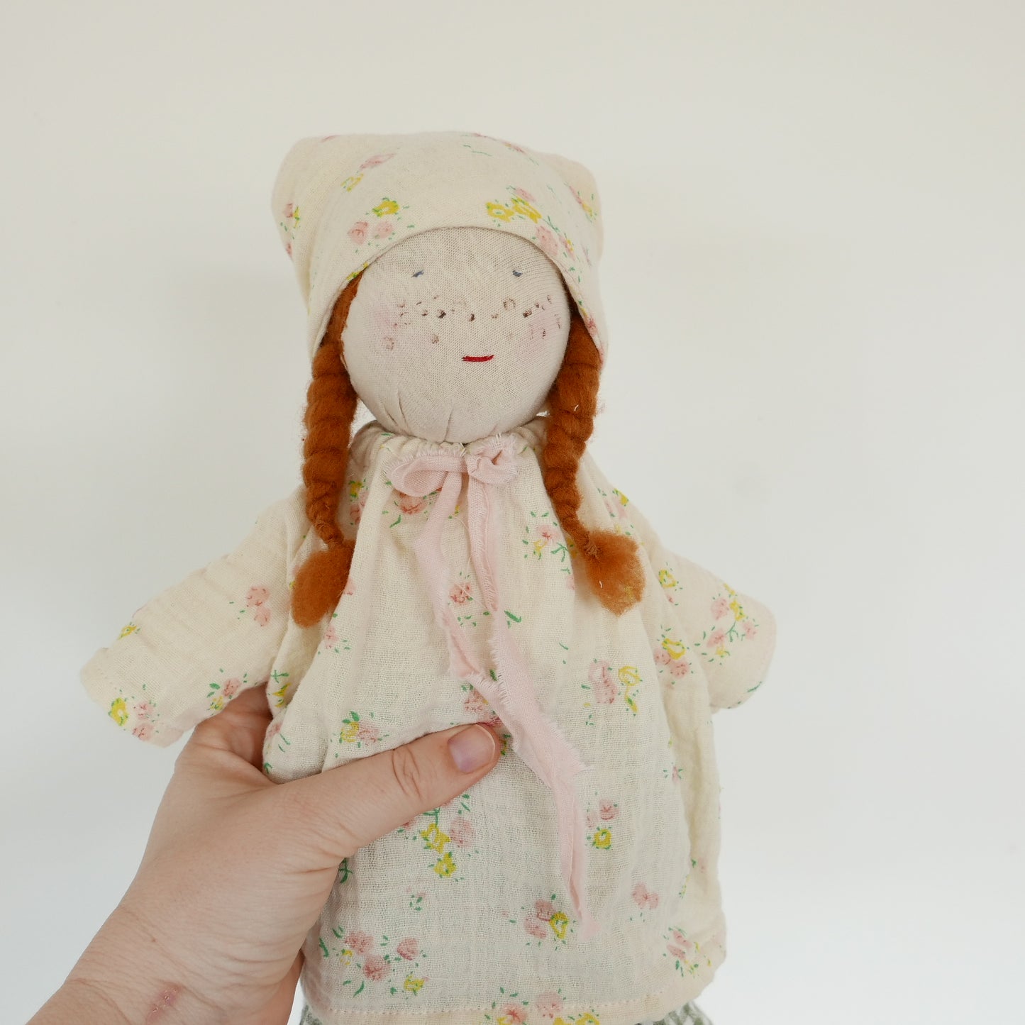 Handmade Waldorf Doll - Spring