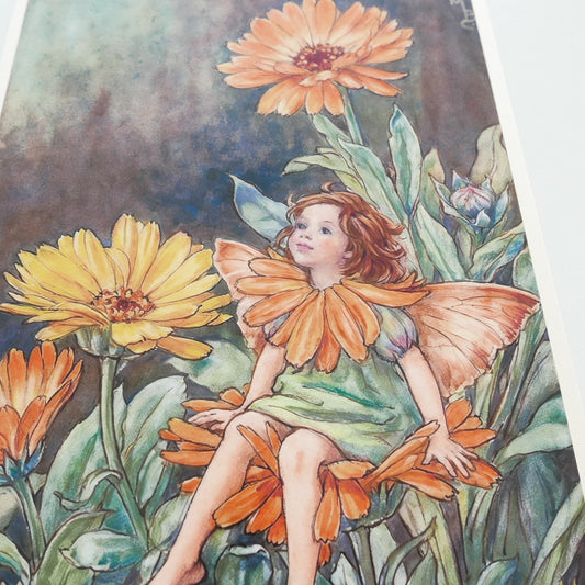 Flower Fairies Print - Calendula