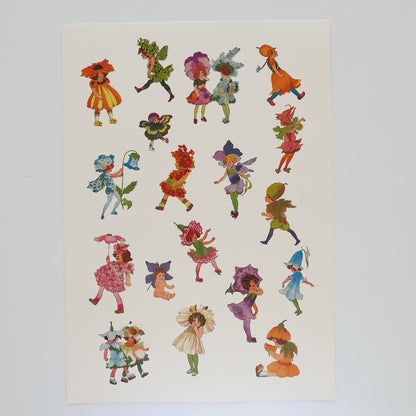 Flower Babies Poster