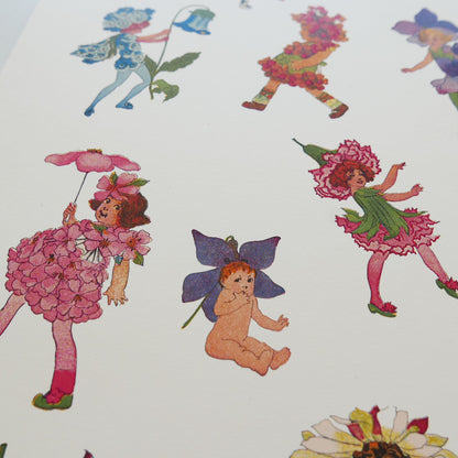 Flower Babies Poster