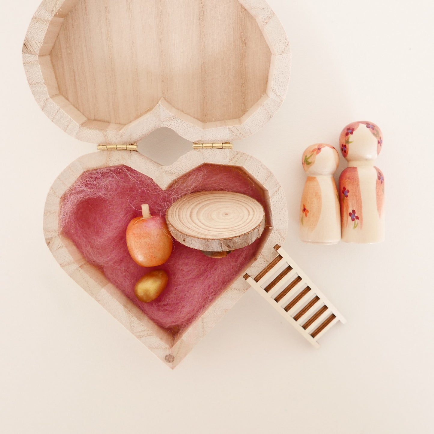 Travelling Heart Cottage - Rose