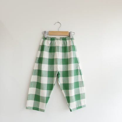 Widdettes - Pixie Pants in Green Check