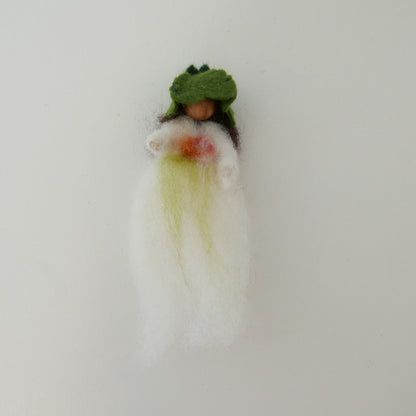 Felt Flower Fairies - Greens + Blues