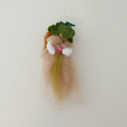 Felt Flower Fairies - Greens + Blues