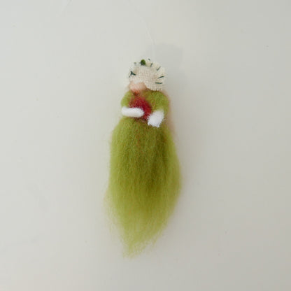 Felt Flower Fairies - Greens + Blues