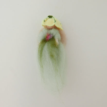 Felt Flower Fairies - Greens + Blues