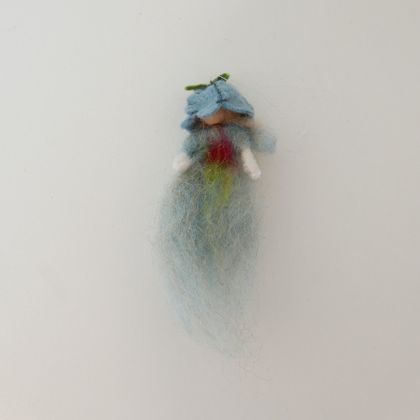 Felt Flower Fairies - Greens + Blues