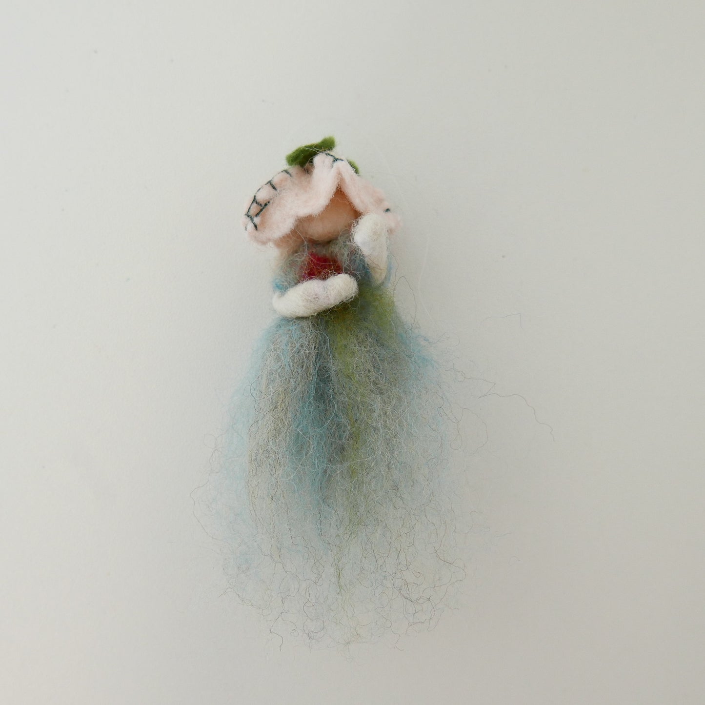 Felt Flower Fairies - Greens + Blues