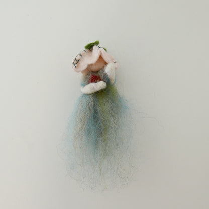 Felt Flower Fairies - Greens + Blues