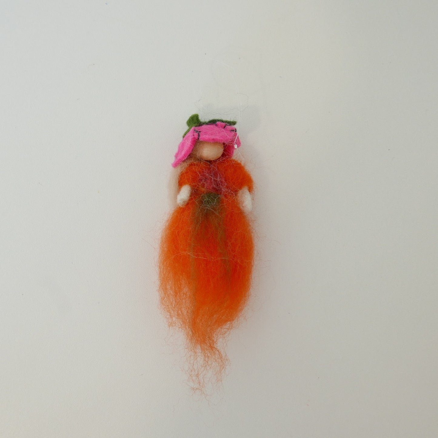Felt Flower Fairies - Pink + Orange + Reds