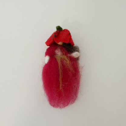 Felt Flower Fairies - Pink + Orange + Reds
